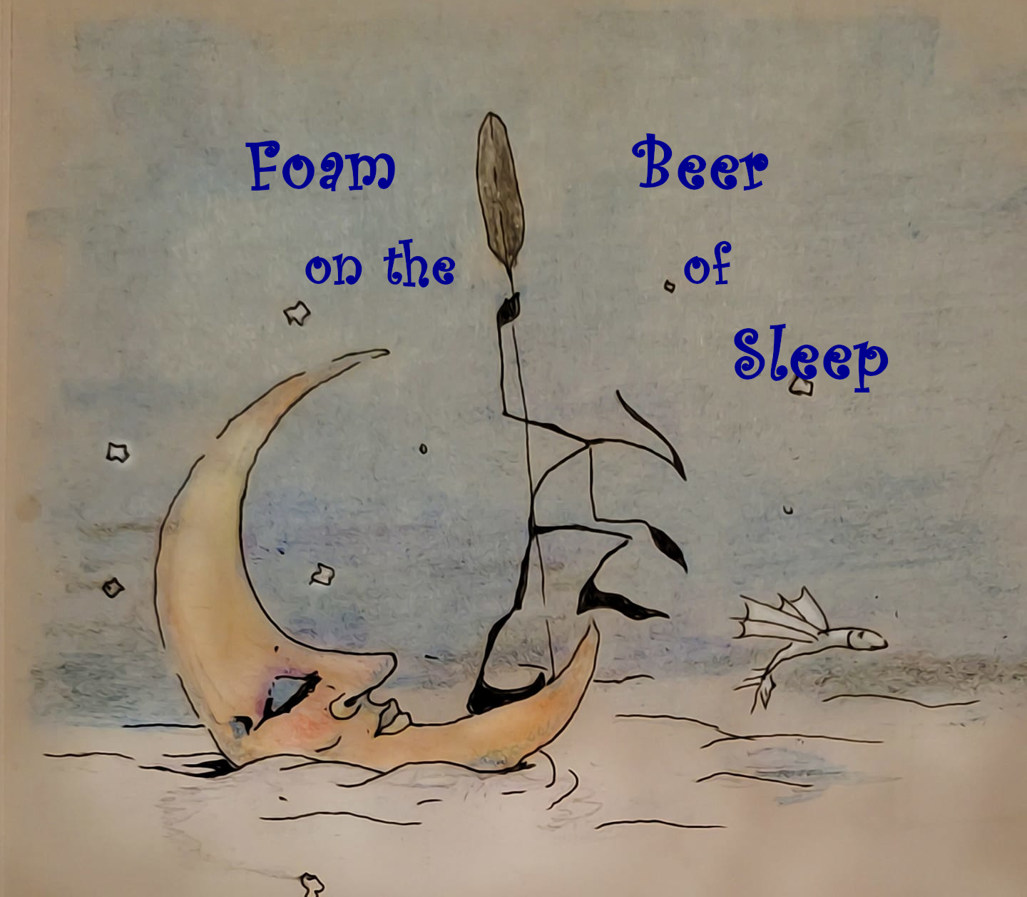 foam on the beer of sleep